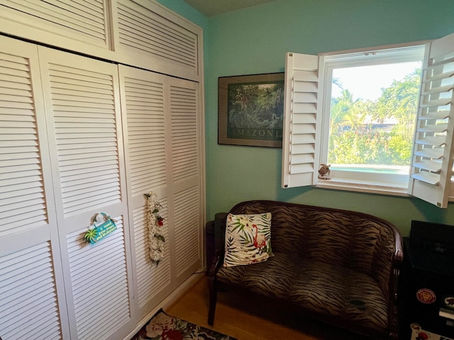 view of sitting room