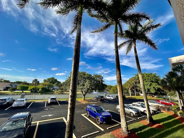 view of vehicle parking