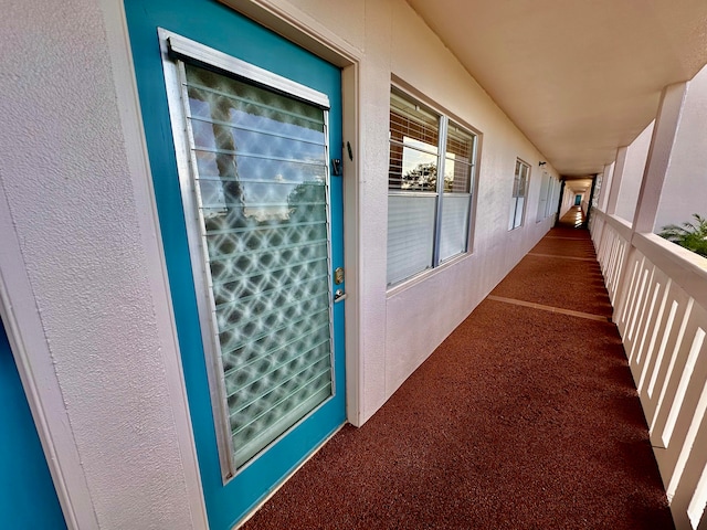 view of hallway