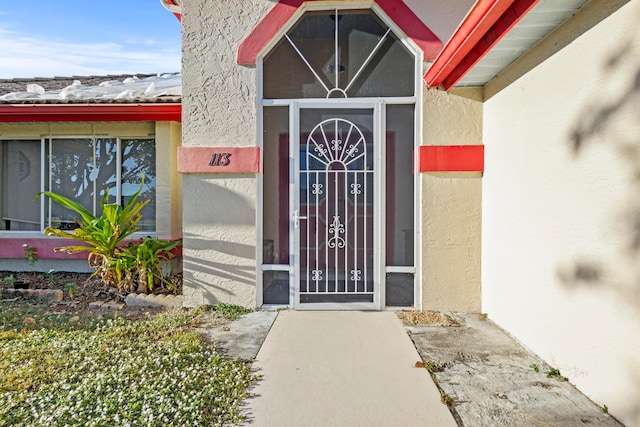 view of property entrance