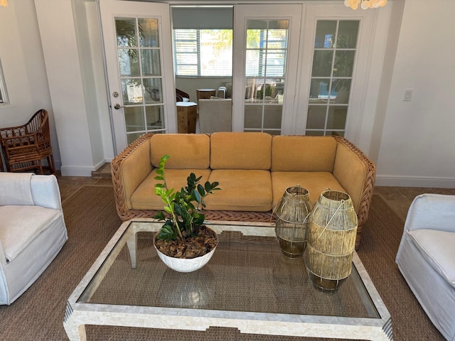 view of living room