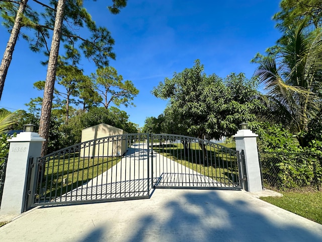 view of gate