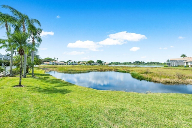 property view of water