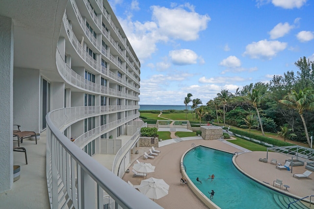 view of swimming pool