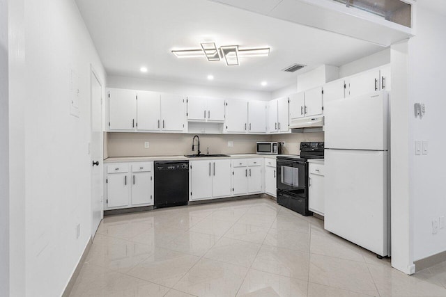 unfurnished living room featuring ceiling fan, sink, and light tile patterned floors