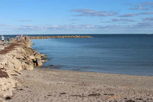 water view featuring a view of the beach