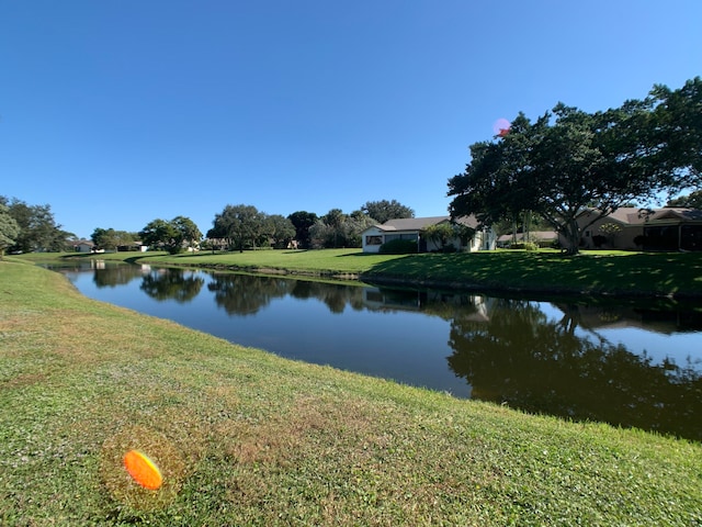 property view of water