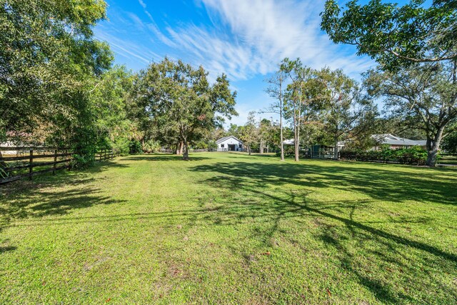 view of horse barn