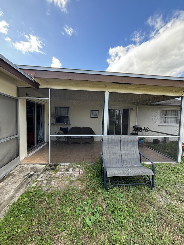 exterior space with a patio area