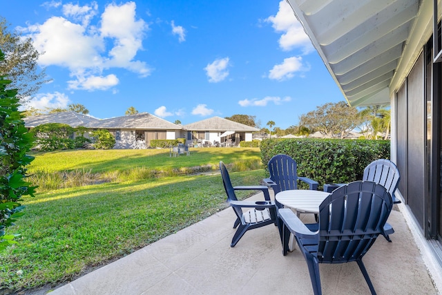 view of patio / terrace