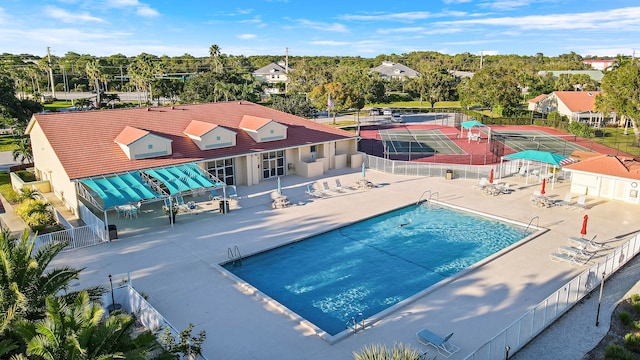 view of pool