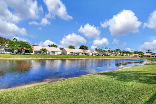 property view of water