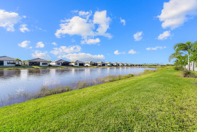 property view of water