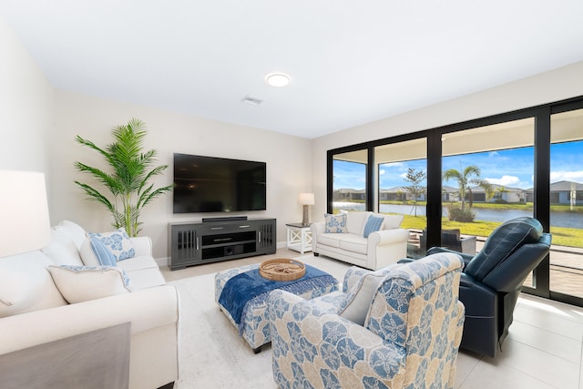 view of living room