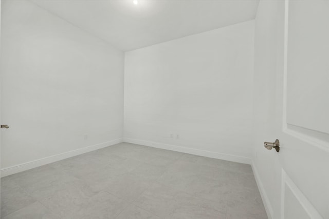 view of unfurnished room