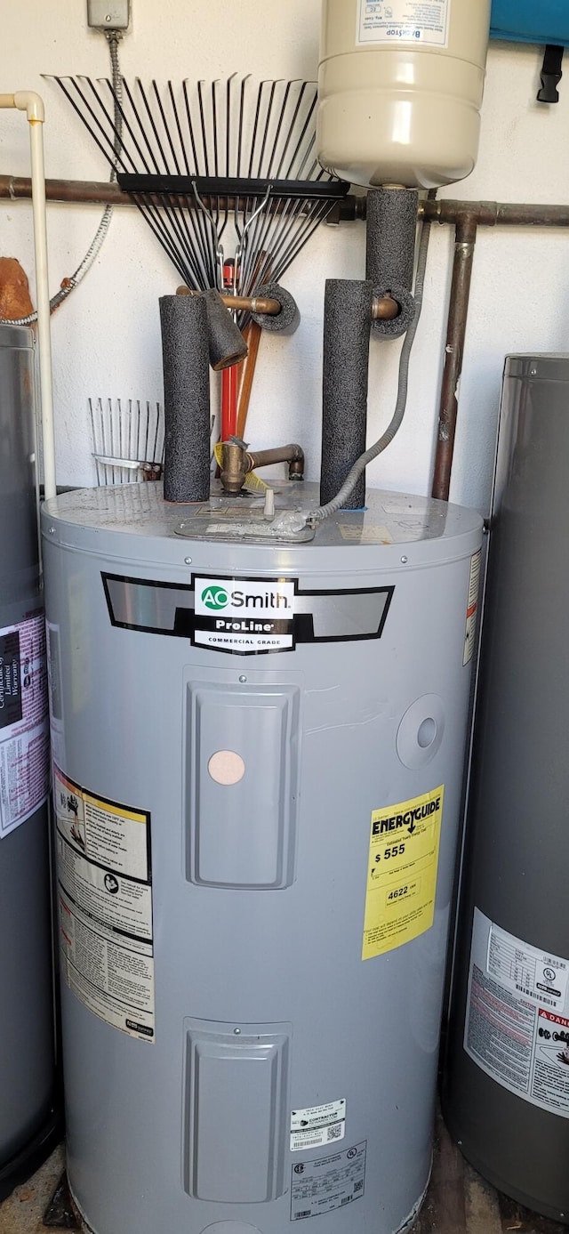 utilities with water heater