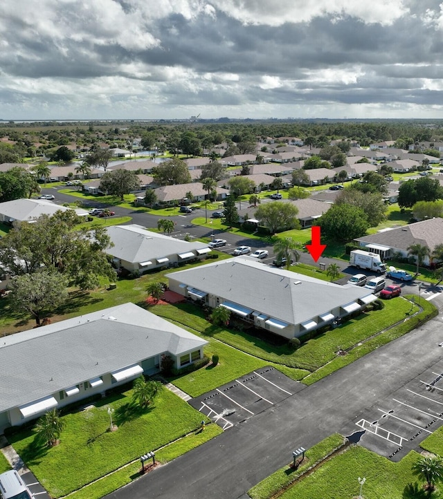 birds eye view of property featuring a residential view