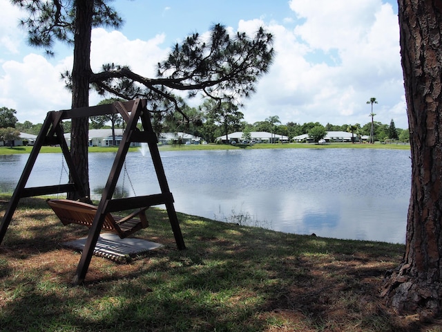 property view of water