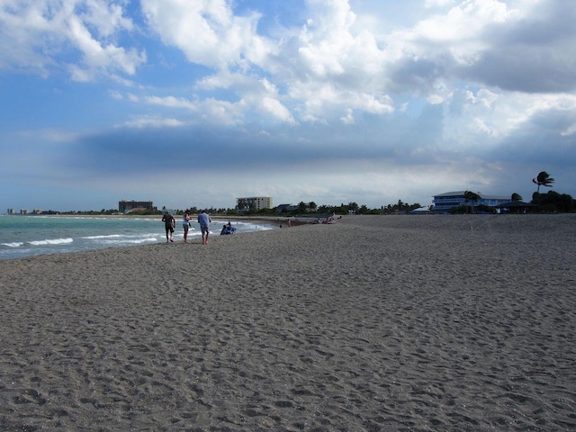 water view with a beach view