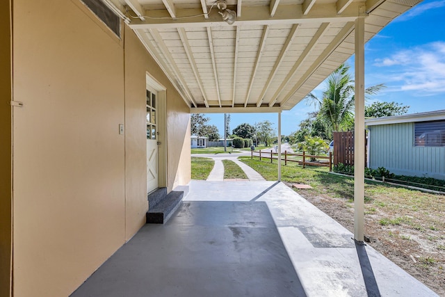 view of patio / terrace