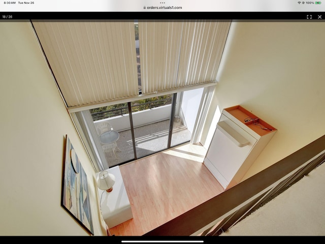 room details with wood-type flooring