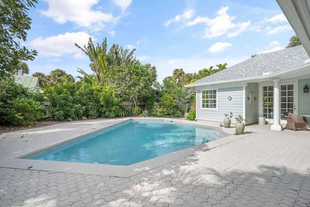 3645 Ocean Dr, Vero Beach, FL 32963 - outdoor pool featuring a patio
