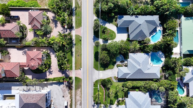 3645 Ocean Dr, Vero Beach, FL 32963 - aerial view of residential area with a pool