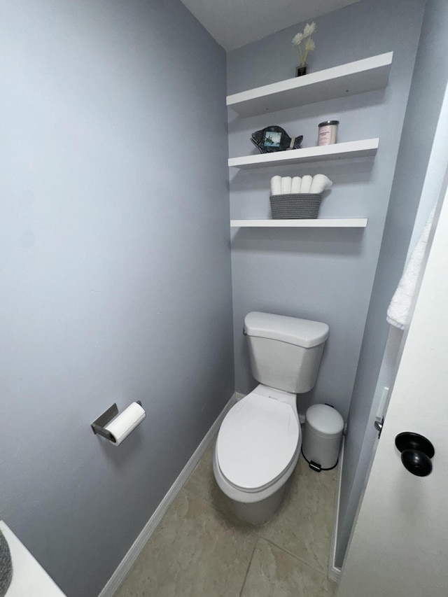 bathroom with toilet