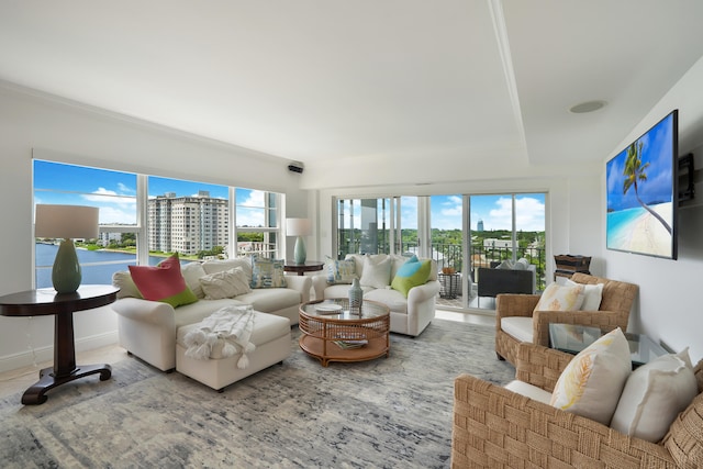 view of living room