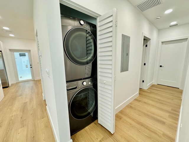 interior space featuring light hardwood / wood-style floors