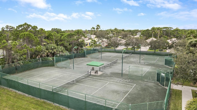 view of sport court