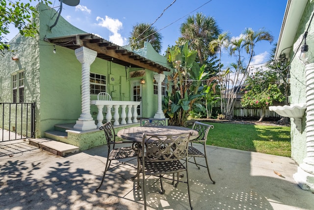 view of patio / terrace