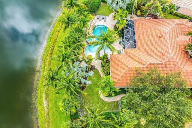 7580 Red River Rd, West Palm Beach, FL 33411 - aerial view of a pool