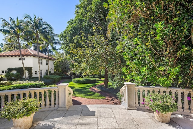 view of patio