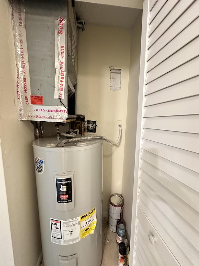 utilities with water heater