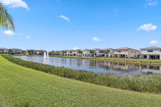 property view of water