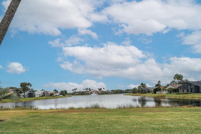 property view of water