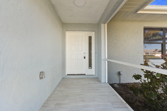 view of property entrance