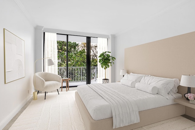 330 S Ocean Blvd Unit E1, Palm Beach, FL 33480 - bedroom with crown molding
