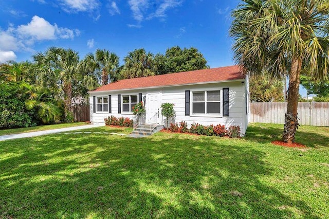 6312 Garden Ave, West Palm Beach, FL 33405 - view of single story home