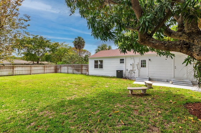 6312 Garden Ave, West Palm Beach, FL 33405 - view of yard with central AC unit