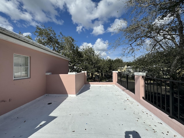 view of patio