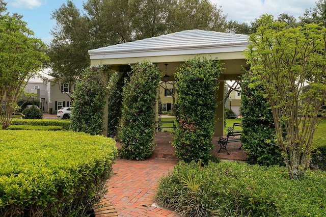 surrounding community featuring a gazebo