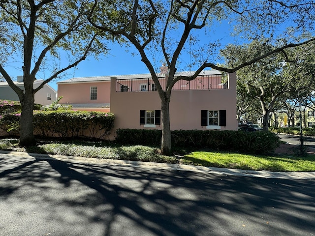 view of side of property