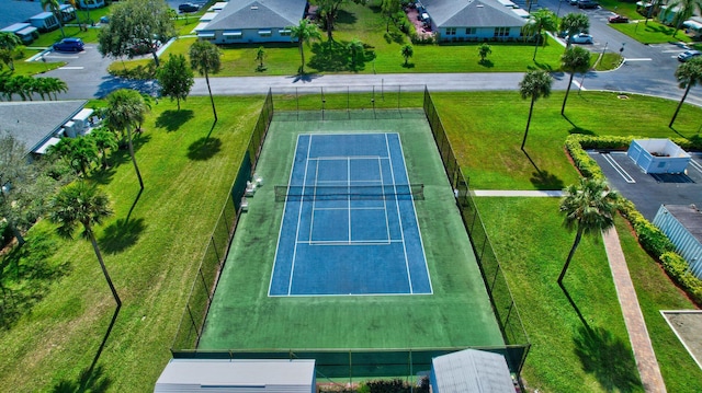 view of sport court