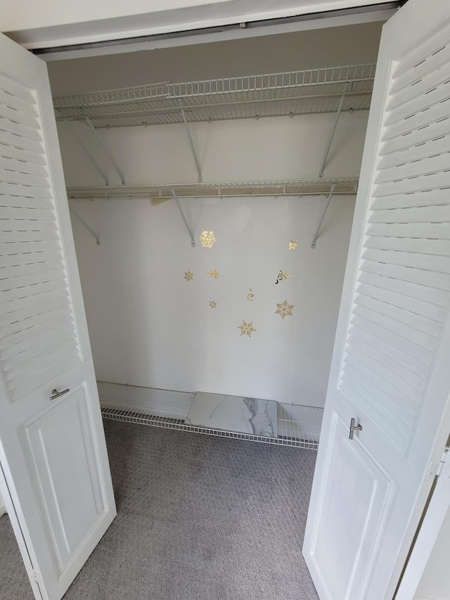 view of closet