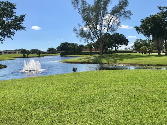 property view of water