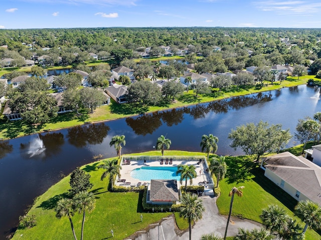 2538 12th Sq SW, Vero Beach, FL 32968 - bird's eye view with a water view