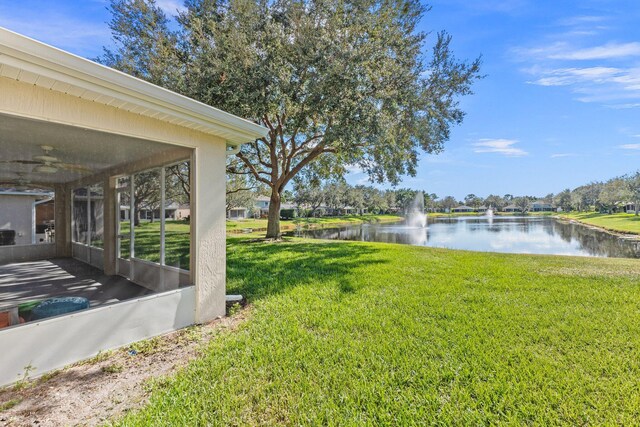 2538 12th Sq SW, Vero Beach, FL 32968 - birds eye view of property featuring a water view