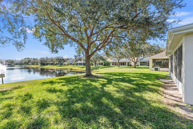 2538 12th Sq SW, Vero Beach, FL 32968 - view of yard with a water view